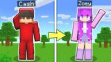 Trolling Nico As Zoey in Minecraft!