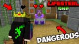 Why This Is The Most Dangerous Player on this deadliest LifeSteal Minecraft SMP…