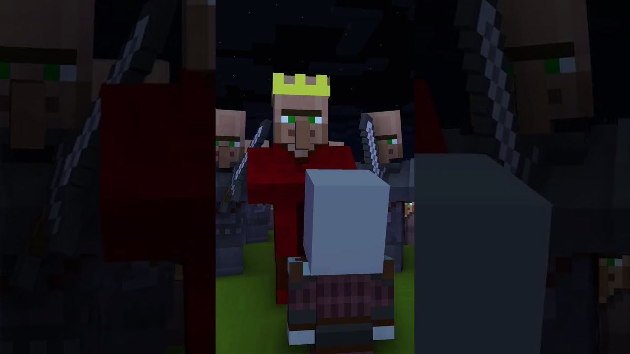 Why does Pillager attack Villagers Monster School Minecraft Animation Minecraft videos