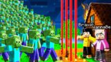 ZOMBIE ARMEE vs SICHERSTES HAUS in Minecraft 2023