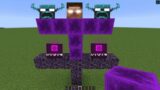 what if you create a HEROBRINE STORM WITHER in MINECRAFT