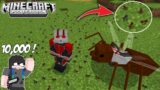 ANT MAN at ang 10,000 ANTS ? | Minecraft PE
