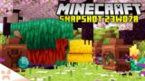 ARCHEOLOGY, CHERRY GROVE, SNIFFER! – Minecraft Snapshot 23w07a