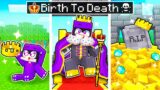 BIRTH to DEATH of a ROYAL KING in Minecraft!