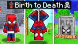 BIRTH to DEATH of a SUPERHEROS in Minecraft!