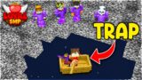 Breaking Survival Minecraft for this Traps in Lifesteal SMP