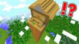 Climbing THE SECRET TOWER HOUSE – Minecraft