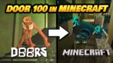 DOORS 100 in Minecraft? DV Reacts