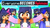 Everyone BECOMES APHAMU in Minecraft!