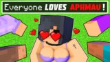 Everyone LOVES APHMAU – Parody Story in Minecraft!(Ein and Aaron)