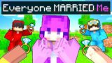 Everyone wants to MARRY ME in Minecraft!