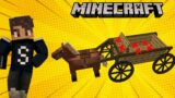 Horse Cart in Minecraft | Minecraft Bangla Gameplay | RIS Plays