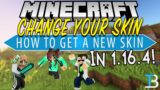 How To Change Your Skin in Minecraft 1.16.4