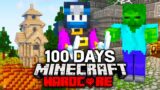 I Survived 100 Days in Roguelike Adventures & Dungeons in Hardcore Minecraft!