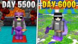I Survived 6,000 Days in HARDCORE Minecraft…