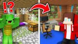 JJ and Mikey Renovated an Abandoned CASH and NICO House in Minecraft – Maizen
