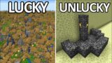 LUCKIEST vs UNLUCKIEST Minecraft Moments #3