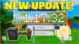 MCPE 1.17.32 RELEASED TRIDENT KILLERS FIXED! Minecraft Pocket Edition Hotfix & Changes!