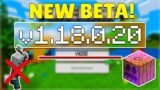 MCPE 1.18.0.20 BETA HUGE JAVA PARITY CHANGES! Minecraft Pocket Edition Bows Fixed & More!