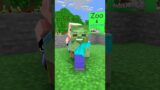 MINECRAFT ON 1000 PING Baby Zombie Quicksilver – Monster School Minecraft Animation