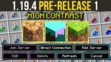 Minecraft 1.19.4 Pre-Release 1 New UI Visuals & Potion Changes