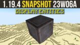 Minecraft 1.19.4 Snapshot 23W06A – Total Manipulation!