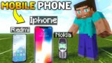 Minecraft But I Can Craft MOBILE PHONES!