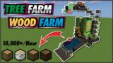 Minecraft Tree / Wood Farm – Easy Build