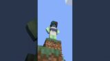 Minecraft Villager Falling – minecraft animation #shorts