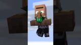 Minecraft Villager Falling2 – minecraft animation #shorts