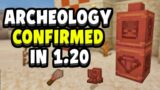 Mojang Just CONFIRMED Archeology Coming To Minecraft 1.20 Update!