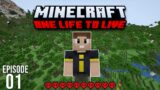 My Toughest Minecraft Challenge Yet! – Minecraft: One Life To Live (Episode 01)