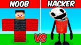 NOOB VS HACKER: MEATLY'S STORAGE WORLD Build Challenge (Minecraft)