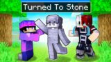 NY Gamer TURNED TO STONE In Minecraft! @gamingwithshivang