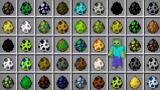 What if You Spawn ALL ZOMBIE EGGS in Minecraft ! Different Zombies Army Battle