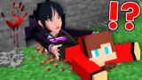 Why Wednesday DRAGGED JJ into Scary Tunnel? – in Minecraft – Maizen
