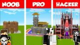Best of Minecraft – Noob vs Pro built Battle Challenge..