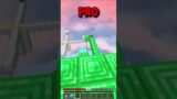 DREAM vs NOOB vs PRO: Minecraft Parkour (World's Smallest Violin) #shorts #minecraft #gaming