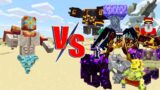 Dundus VS All Bosses in Mowzie's Mobs, Ender 's Cataclysm And Blue Skies | Minecraft