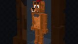 Eu fiz o Freddy  do FNAF no Minecraft!