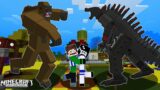 GODZILLA AT KINGKONG DINUROG BASE NI PepeSan TV Habitat Gaming  Minecraft PE