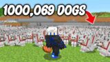 I Breeding 1000,069 Dogs Army To Kill One Girl Minecraft Player…..