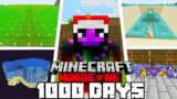 I Survived 1000 Days in Minecraft Hardcore [FULL MOVIE]