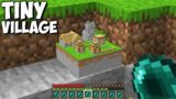 I found this TINY SMALL VILLAGE in My Minecraft World !!! Little New Village Challenge !!!