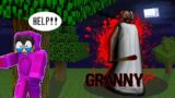 KILLER GRANNY hunts me in Minecraft! | *SCARY*