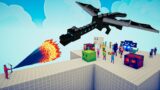 MINECRAFT ARMY vs EVERY GOD – Totally Accurate Battle Simulator TABS