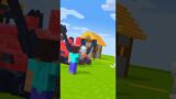 MINECRAFT ON 1000 PING 5 (Herobrine vs CHOO CHOO CHARLES) Monster School Minecraft Animation#shorts