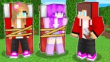Maizen GIRL and ZOEY TIED UP MAIZEN to the BED! – Funny Story in Minecraft (JJ and Mikey)