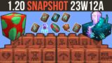 Minecraft 1.20 Snapshot 23W12A – Trail Ruins, Pitcher Plant & Calibrated Sculk!