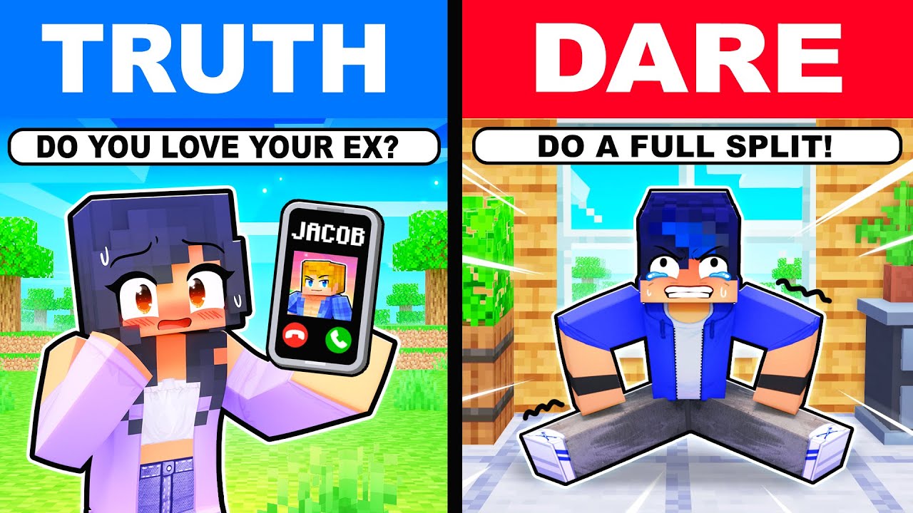 Minecraft But Extreme Truth Or Dare Minecraft Videos 1179